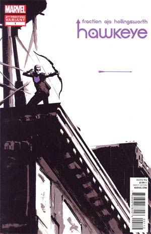 Hawkeye Vol 4 #1 2nd Ptg David Aja Variant Cover