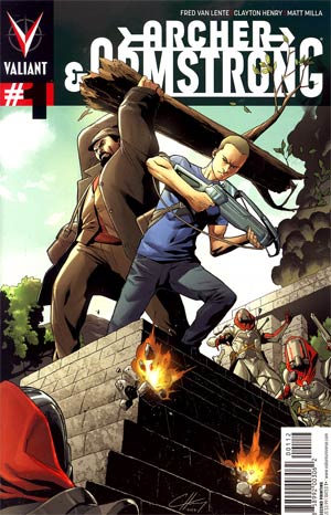 Archer & Armstrong Vol 2 #1 Cover H 2nd Ptg