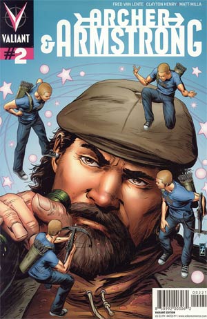 Archer & Armstrong Vol 2 #2 Cover B Incentive Patrick Zircher Variant Cover