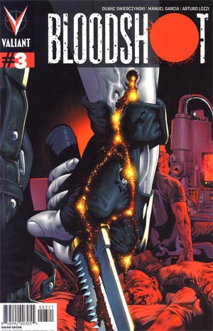 Bloodshot Vol 3 #3 Cover B Incentive Arturo Lozzi Variant Cover