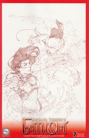 Fathom Vol 4 #7 Cover C Alex Konat Sketch Cover