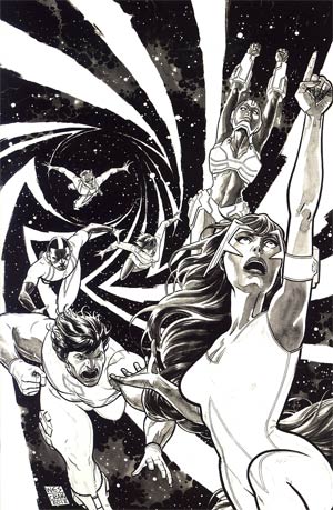 Hypernaturals #3 Incentive Wes Craig Virgin Sketch Cover