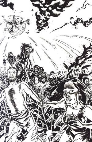 Planet Of The Apes Cataclysm #1 Cover F Incentive Joe Quinones Virgin Sketch Cover