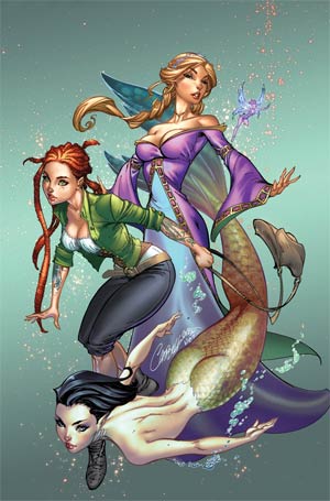 Damsels #1 Incentive J Scott Campbell Color Virgin Cover