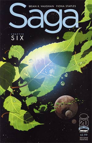 Saga #6 Cover B 2nd Ptg