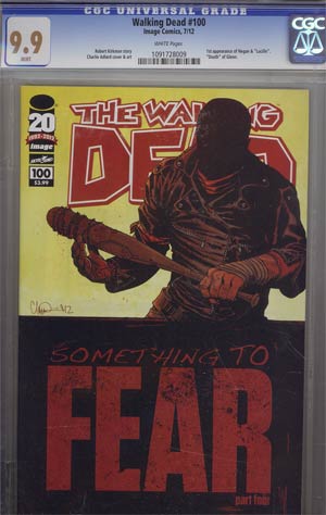 Walking Dead #100 1st Ptg Regular Cover A Charlie Adlard CGC 9.9