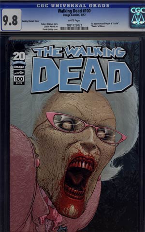 Walking Dead #100 1st Ptg Regular Cover C Frank Quitely CGC 9.8