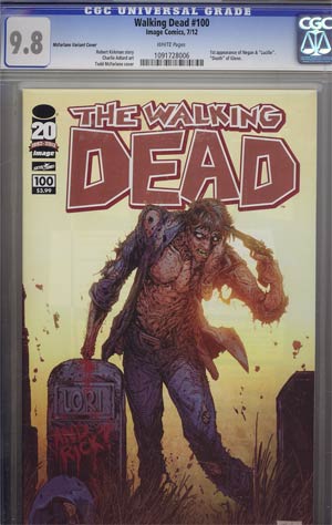 Walking Dead #100 Cover Z-E Todd McFarlane Cover CGC 9.8