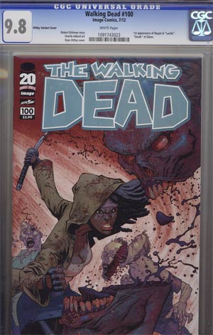 Walking Dead #100 1st Ptg Regular Cover G Ryan Ottley CGC 9.8