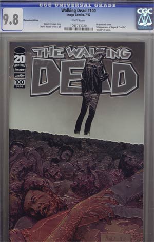 Walking Dead #100 Chromium Edition CGC 9.8