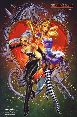 Grimm Fairy Tales Presents Wonderland Vol 2 #1 Incentive J Scott Campbell Variant Cover