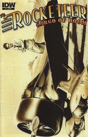 Rocketeer Cargo Of Doom #2 Cover B Incentive Dave Stevens Variant Cover
