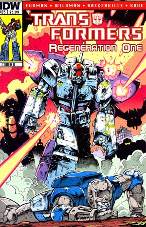 Transformers Regeneration One #83 Regular Cover B Guido Guidi