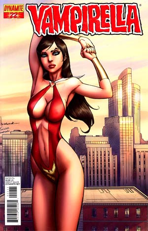 Vampirella Vol 4 #22 Regular Ale Garza Cover