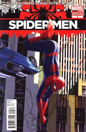 Spider-Men #5 Cover B Incentive Travis Charest Variant Cover