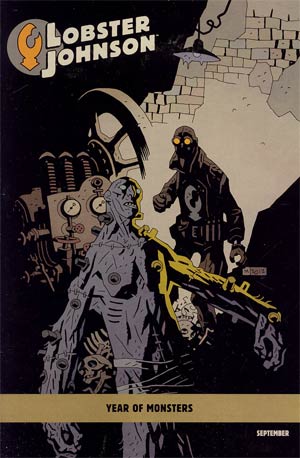Lobster Johnson Caput Mortuum #1 Incentive Mike Mignola Year Of Monsters Variant Cover