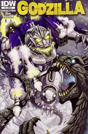 Godzilla Vol 2 #5 Cover B Incentive Matt Frank Variant Cover