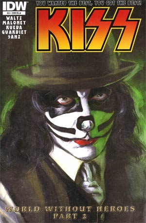 KISS Vol 2 #4 Cover C Incentive Michael Gaydos Catman Variant Cover