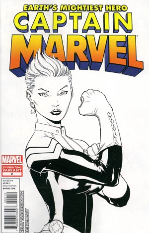 Captain Marvel Vol 6 #2 Cover B 2nd Ptg Ed McGuinness Variant Cover