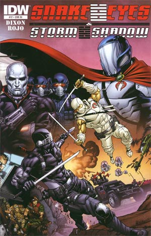 Snake Eyes & Storm Shadow #17 Cover B Incentive Robert Atkins Variant Cover