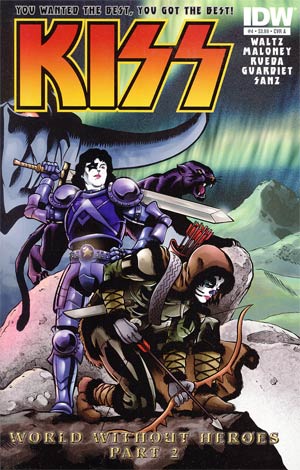 KISS Vol 2 #4 Cover A Casey Maloney