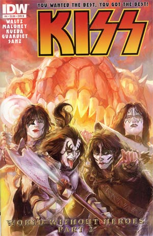 KISS Vol 2 #4 Cover B Xermanico