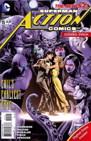 Action Comics Vol 2 #15 Cover B Combo Pack With Polybag
