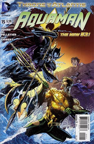 Aquaman Vol 5 #15 Regular Eddie Barrows Cover (Throne Of Atlantis Part 2)