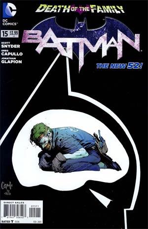 Batman Vol 2 #15 Cover A Regular Greg Capullo Cover (Death Of The Family Tie-In)