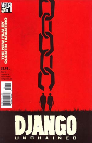 Django Unchained #1 1st Ptg Regular Movie Key Art Cover