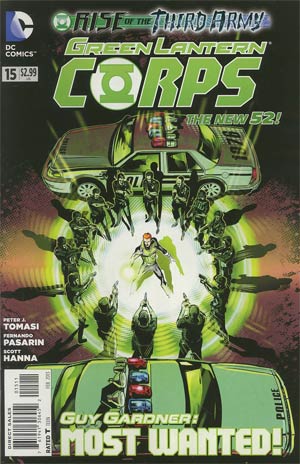 Green Lantern Corps Vol 3 #15 Cover A Regular Trevor McCarthy Cover (Rise Of The Third Army Tie-In)