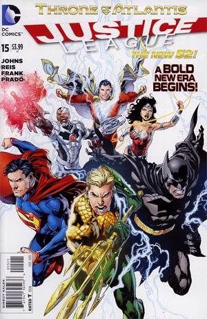 Justice League Vol 2 #15 Regular Ivan Reis Cover (Throne Of Atlantis Part 1)