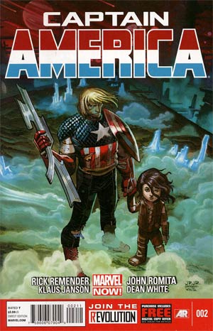 Captain America Vol 7 #2 Cover A 1st Ptg Regular John Romita Jr Cover