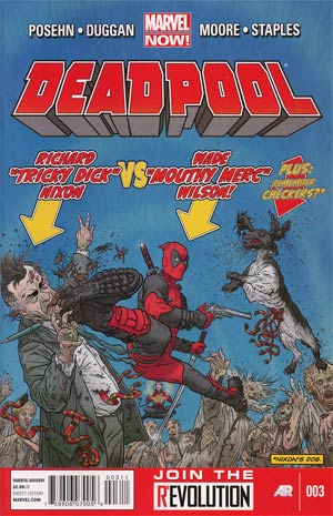 Deadpool Vol 4 #3 1st Ptg Regular Geof Darrow Cover