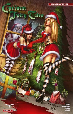 Grimm Fairy Tales 2012 Holiday Special Cover A Giuseppe Cafaro