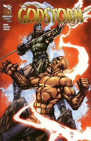 Grimm Fairy Tales Presents Godstorm #3 Cover B Keu Cha