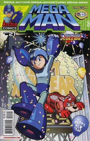 Mega Man Vol 2 #21 Regular Chad Thomas Cover