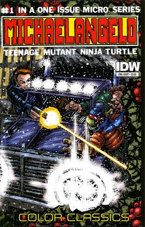 Teenage Mutant Ninja Turtles Color Classics Micro-Series Michelangelo One Shot Cover A Regular Cover