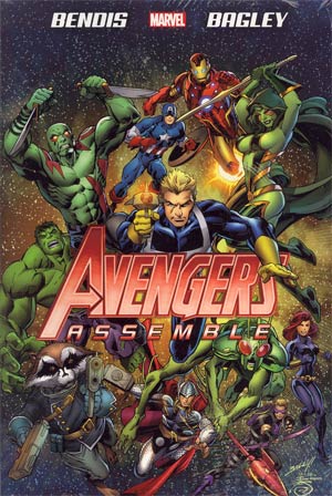 Avengers Assemble By Brian Michael Bendis HC Book Market Mark Bagley Cover