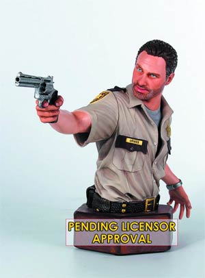 Walking Dead TV Sheriff Rick Grimes Mini Bust