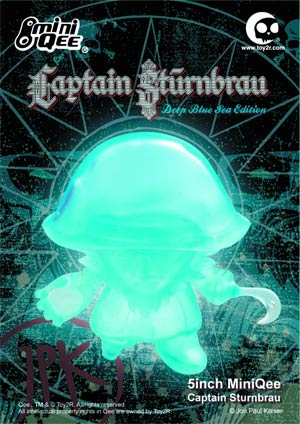 Captain Sturnbrau Deep Blue Sea 5-Inch Mini-Qee Vinyl Figure