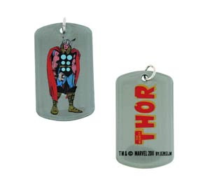 Marvel Heroes Dog Tag - Thor Dog Tag Pendant