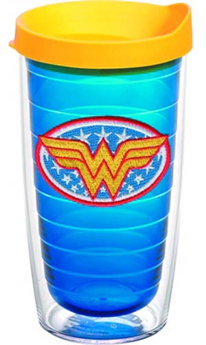 Tervis DC Heroes Wonder Woman Sapphire 16-Ounce Tumbler With Lid