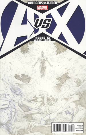 Avengers vs X-Men #12 Cover G Incentive Jerome Opena Sketch Cover