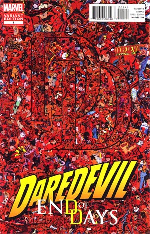 Daredevil End Of Days #1 Cover D Incentive Collage Variant Cover