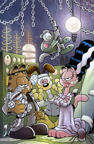 Garfield #6 Incentive Gary Barker Halloween Virgin Variant Cover