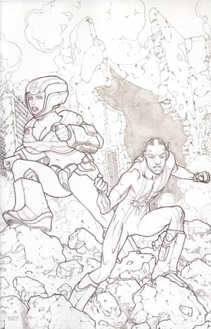 Hypernaturals #4 Incentive Timothy Green II Virgin Variant Sketch Cover