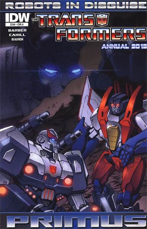Transformers Robots In Disguise Annual 2012 1st Ptg Regular Cover A Tim Seeley