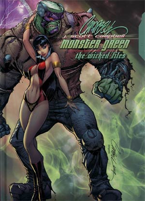 J Scott Campbell Monster Green The Wicked Files HC