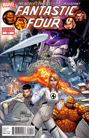 Fantastic Four Vol 3 #611 Cover B Variant Final Issue Cover